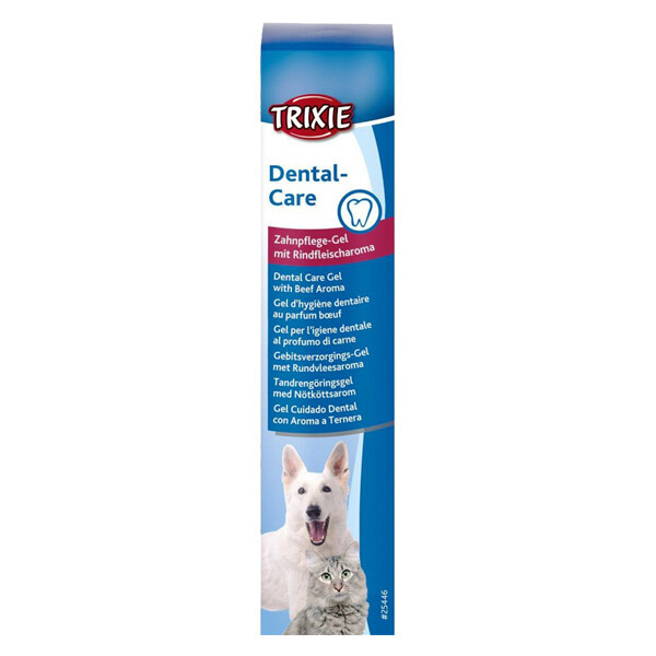Trixie Dental Care зубний гель для собак та котів зі смаком м'яса 100 г