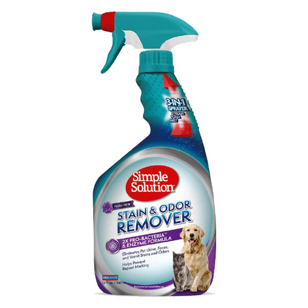 Simple Solution Stain & Odor Remover універсальний засіб для нейтралізації запахів і видалення плям  945 мл