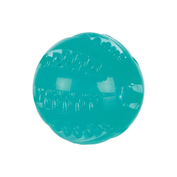 Trixie Denta Fun іграшка для собак м'яч з термопластичної гуми для чищення зубів з м'ятою 6 см