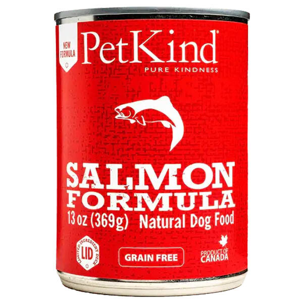 PetKind вологий корм для собак з лососем 369 г