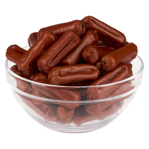 AnimAll ласощі для собак міні ковбаски з качкою 100 г