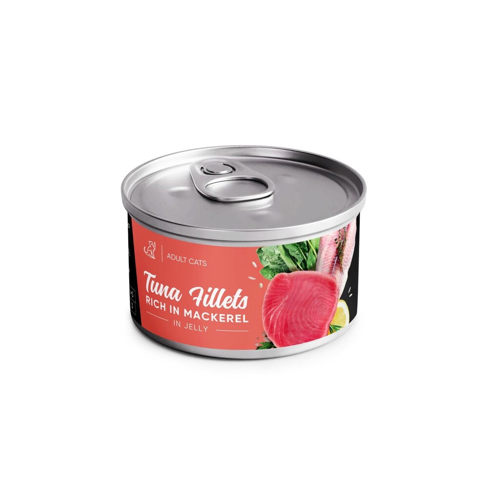 Savory Tuna Fillets вологий корм з філе тунця з макреллю 70 г