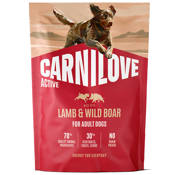Сухий корм для собак Carnilove Active Lamb & Wild Boar (Ягня і дикий кабан) 1,5 кг