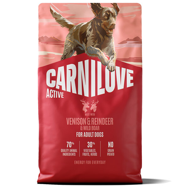 Сухий корм для собак Carnilove Venison & Reindeer & Wild Boar (Оленина і дикий кабан) 4 кг
