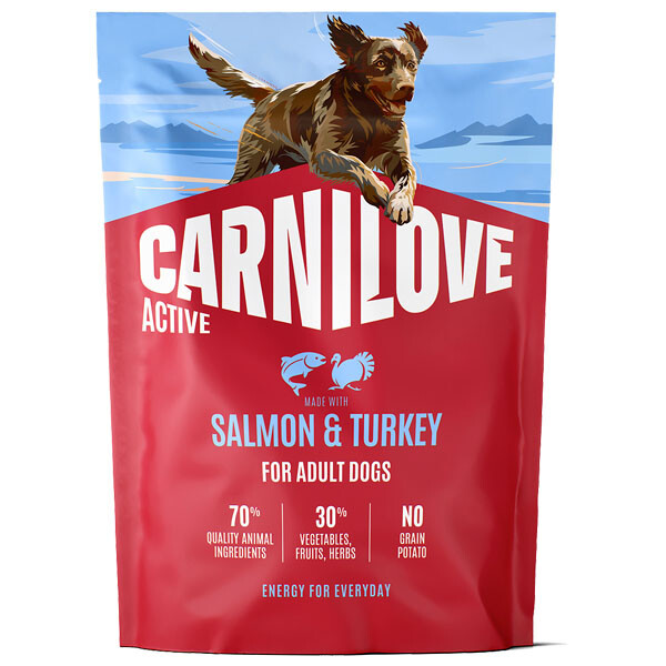 Сухий корм для собак Carnilove Active Salmon & Turkey (Лосось та індичка) 1,5 кг