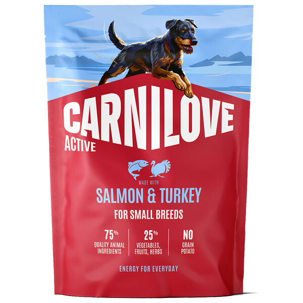 Сухий корм для собак малих порід Carnilove Active Salmon & Turkey (Лосось та індичка) 1.5 кг
