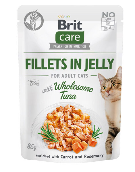 Brit Care Pouch Вологий корм (тунець) 85 г