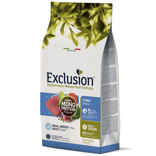 Сухий корм для собак дрібних порід Exclusion (Тунець) 500 г