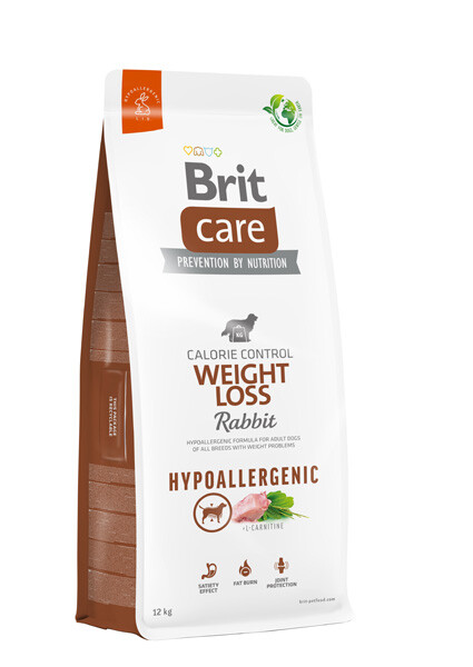 Brit Care Hypoallergenic Weight Loss Сухий корм для собак із зайвою вагою (кролик) 12 кг
