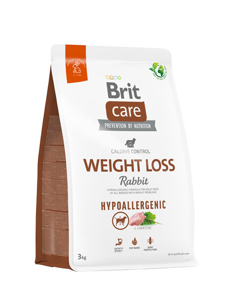 Brit Care Hypoallergenic Weight Loss Сухий корм для собак із зайвою вагою (кролик) 3 кг