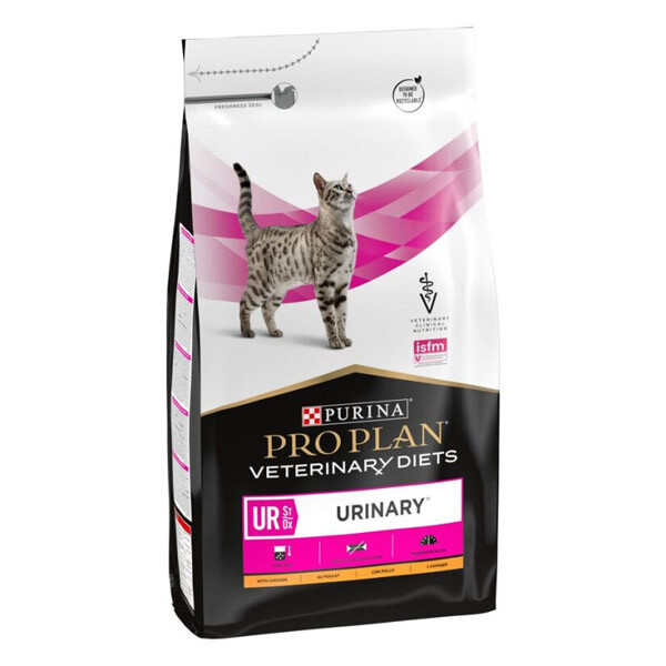 Pro Plan Veterinary Diets Urinary Дієтичний корм для котів при сечокам'яній хворобі Курка 5 кг