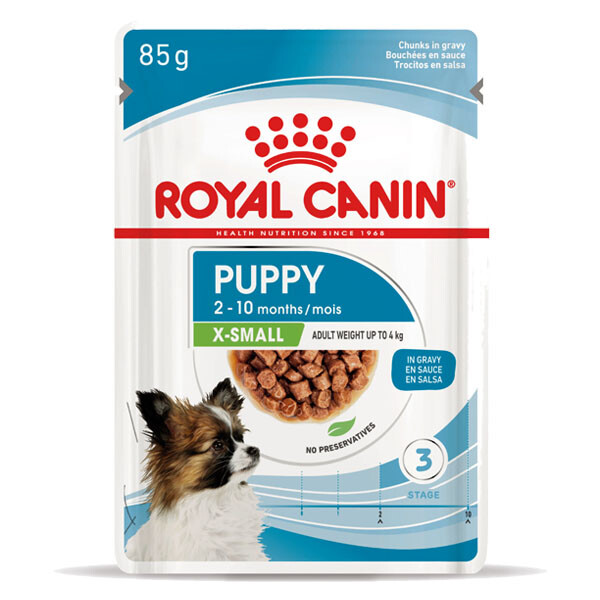 Вологий корм Royal Canin Puppy X-Small для цуценят мініатюрних порід 85 г