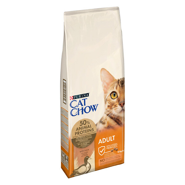 Cat Chow Adult Сухий корм (качка) 15 кг