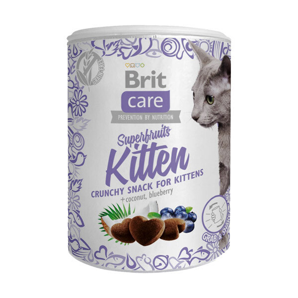 Brit Care Superfruits ласощі для кошенят з куркою 100 г