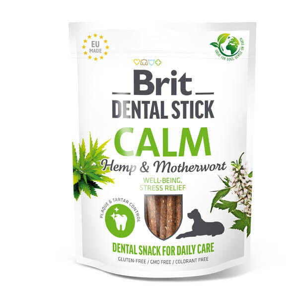 Brit Care Stick Calm заспокійливі ласощі (конопля та пустирник) 251 г